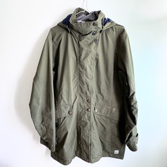 MEC Rain Jacket Coat Shell M - Picture 1 of 6